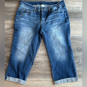 Time And Tru Women’s Capri Jean Size 14 EUC